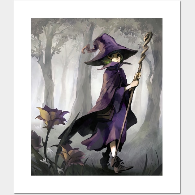 Bravery Little Witch Wall Art by The Allusionist Podcast